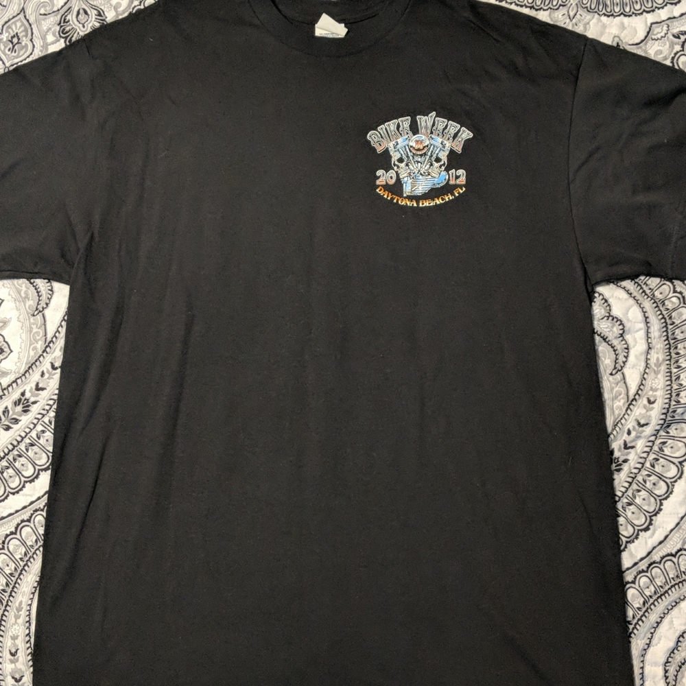 Men's 2012 Daytona bike week t-shirt